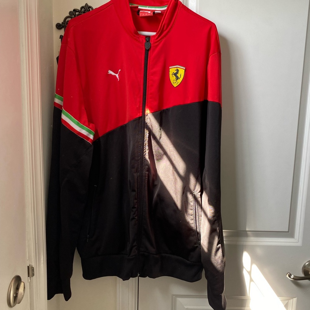 Puma Ferrari zip up jacket